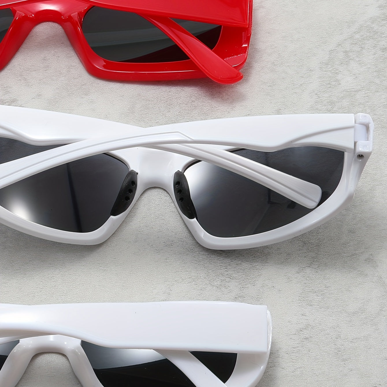 3 Pairs Men's UV Resistant Small Frame Sunglasses for Outdoor Travel
