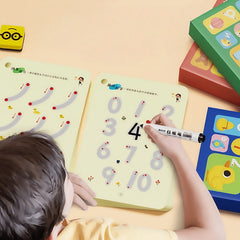 32 Pages 2 Pens Writing and Drawing Set for Learning with Basic Lines