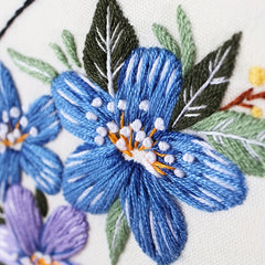 Butterfly Embroidery Kit DIY 3D Cross Stitch Handicraft Set
