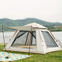 Fully Automatic 3-4 Person Tent, Rain Proof, Quick Opening, Outdoor Camping