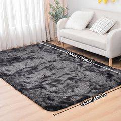 Soft Shaggy Rug For Bedroom Fluffy Carpet For Living Room Fuzzy Indoor Plush