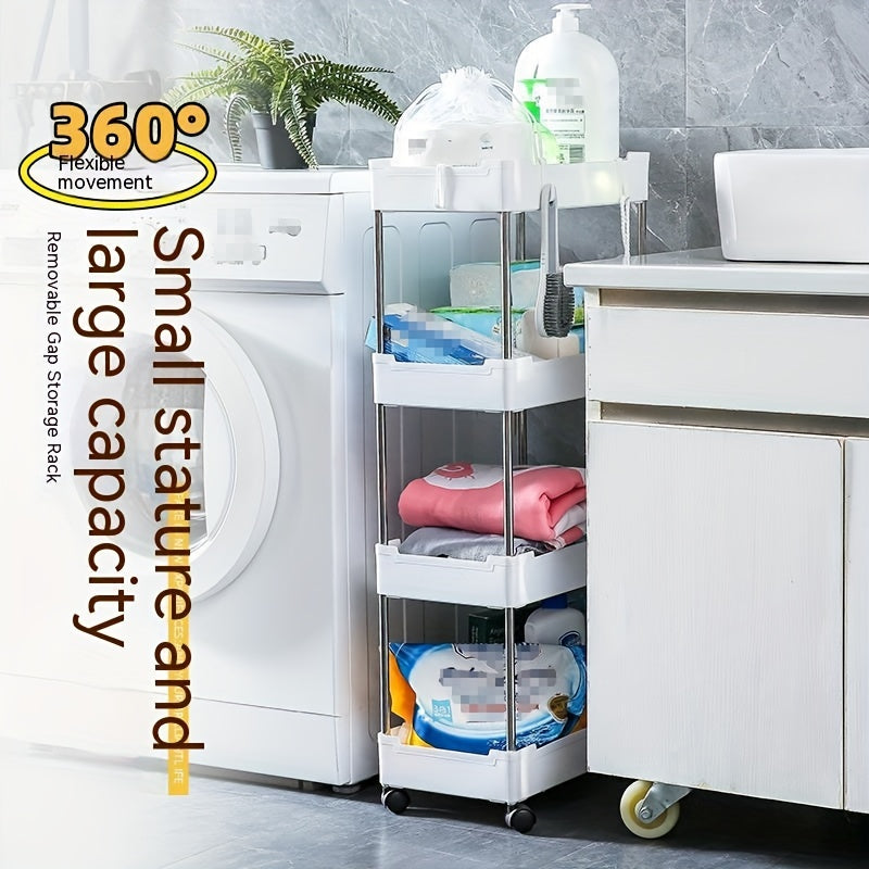 Mobile Storage Rack 5-Layer Home Organizer Without Wheels