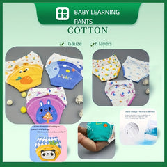 Cotton Diaper Pants for Infants Leak Proof Toilet Training