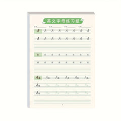 2 PACK Calligraphy Writing Practice Book for Beginners Alphabet Trace Book