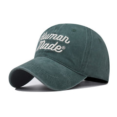 Distressed Letter Embroidery Baseball Cap for Men