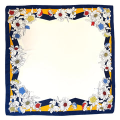 Bohemian Printed Bandana Diagonal Lace Polyester