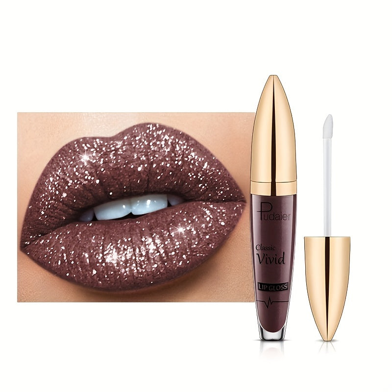 Pudaier Stars Lip Gloss Long Lasting Moisturizing Lip Glaze