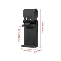 Car Steering Wheel & Bike Clip Phone Holder - Keep Your Phone Secure