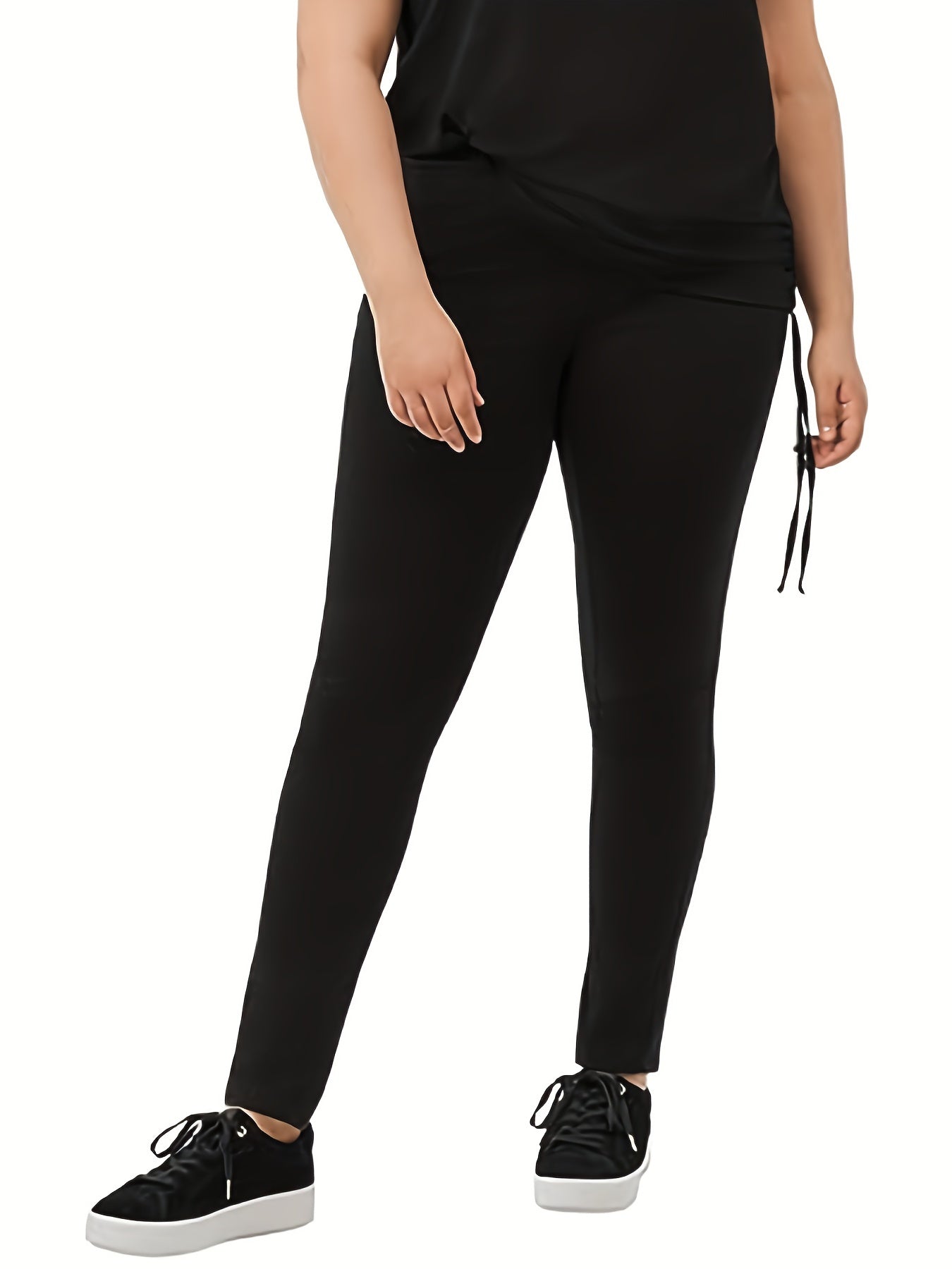 Women's Plus High Rise Skinny Trousers
