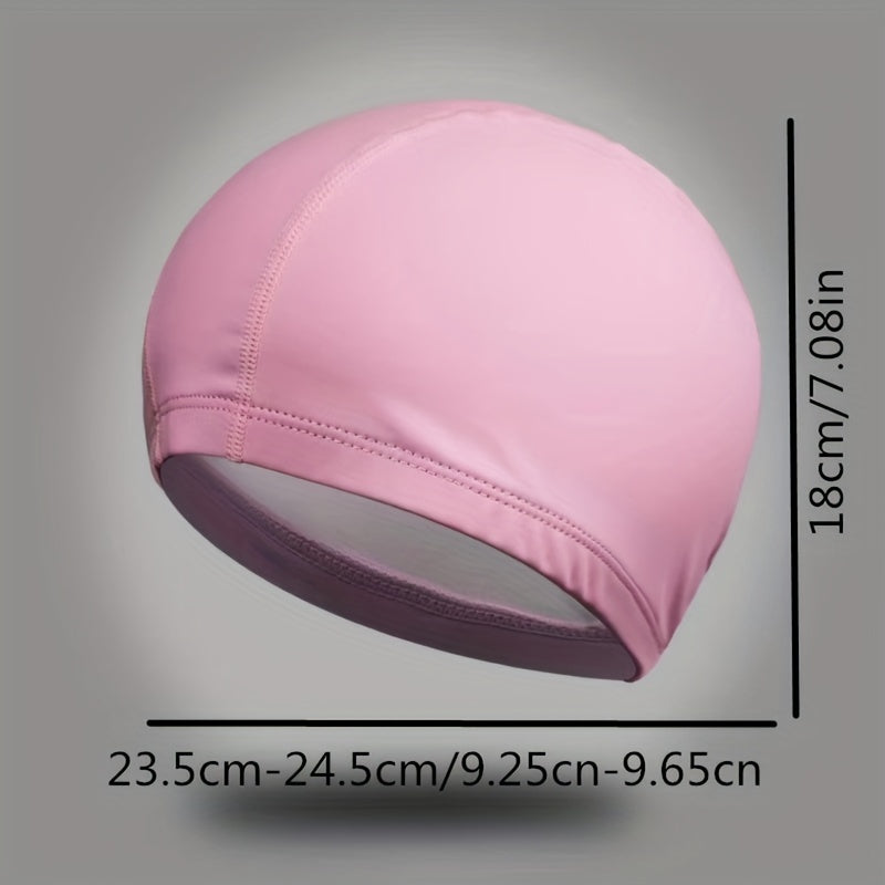 Waterproof Fast Dry Swimming Cap Stretchy Unisex Bathing Cap