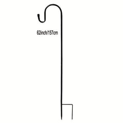 Outdoor Sheep Hook Garden Post Plant Stand Hook