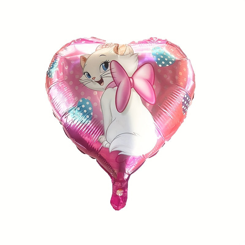 5pcs Kitten Balloon Set for Birthday Party Decoration