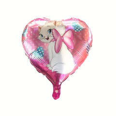 5pcs Kitten Balloon Set for Birthday Party Decoration