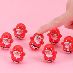 10pcs Mini Christmas Tumbler Tabletop Decoration