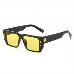 Men's Retro Square Sunglasses