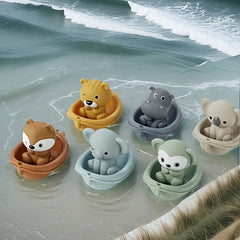 Water Play Animals Bath Toys Set - Perfect Gift for Kids