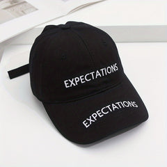 Letter Embroidery Baseball Cap Candy Sun Hat Adjustable