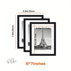3pcs Hanging Photo Picture Frame PVC Transparent DIY Photo Frame