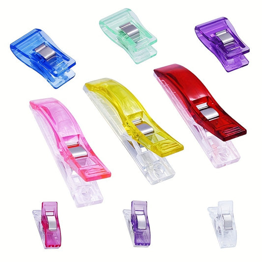 10pcs Sewing Clips Assorted Colors Quilting Fabric Clips Multipurpose