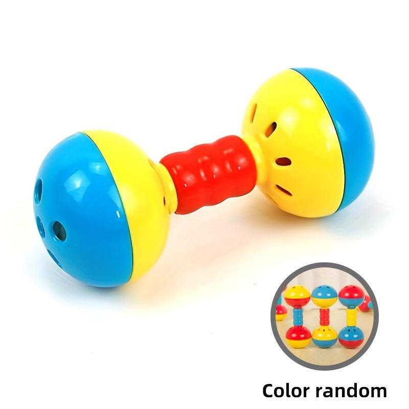 Children's Double Headed Hand Grip Bell Rattle Toy