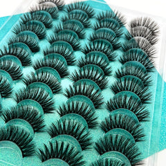 Fluffy 3D Curl Extension Eyelashes Long Dramatic and Cruelty-Free