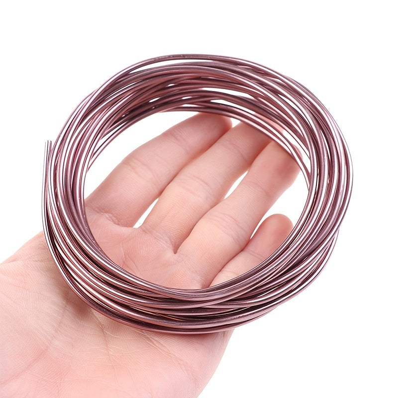 Bonsai Wires Anodized Aluminum Training Wire 16.5 Feet Brown