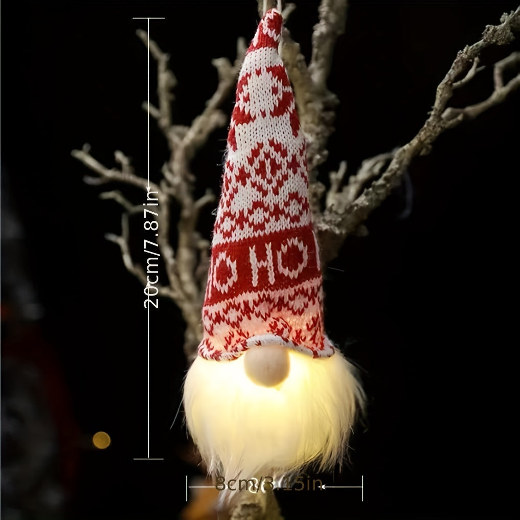 Christmas Forest Man Glow Pendant Christmas Tree Glow Pendant
