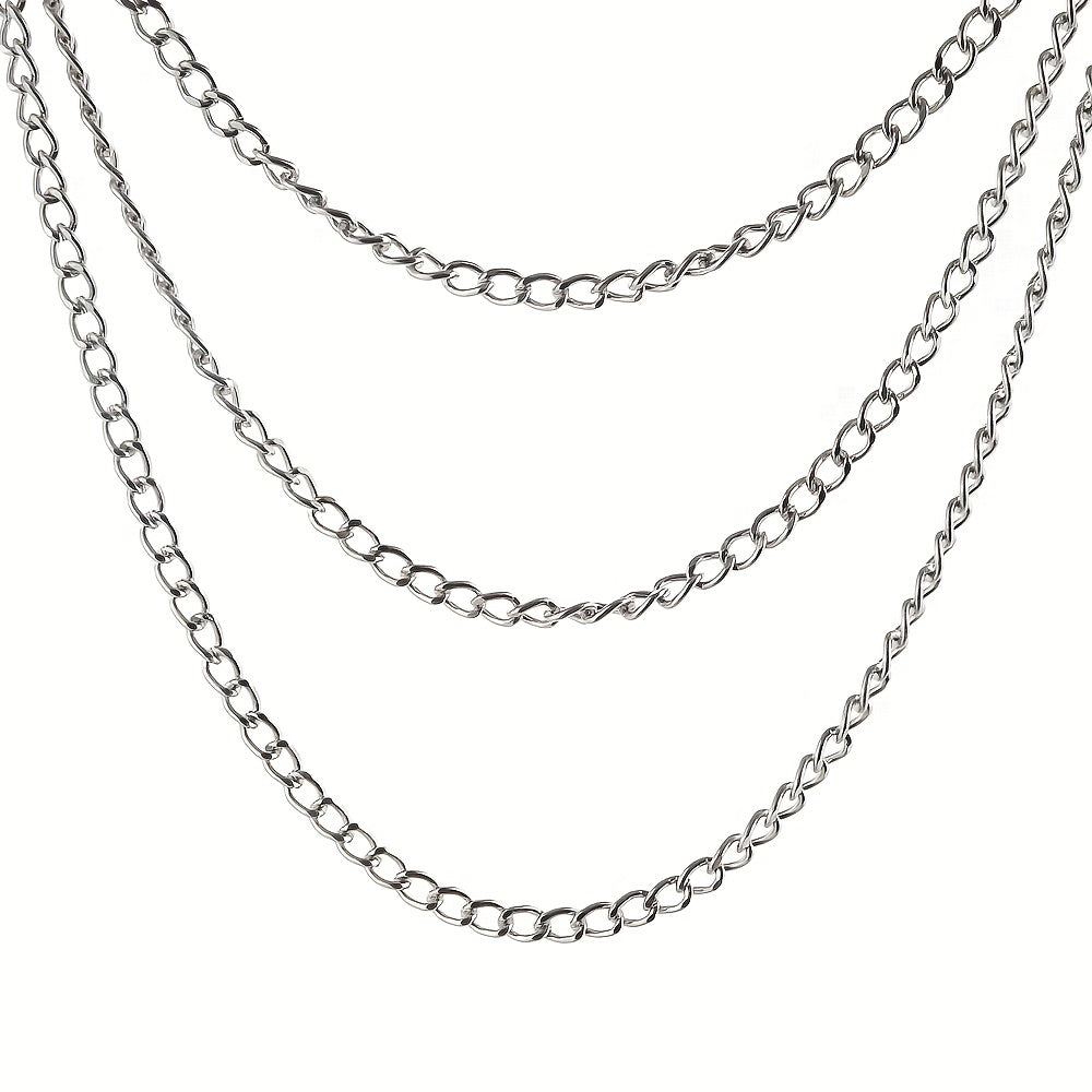 Pentagram Charm Pants Chain Punk Accessories