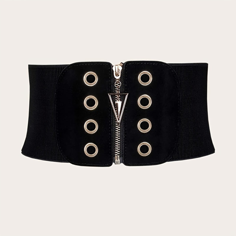 Women Corset Wide Elastic Waist Belt Cinch Stretch Waistband