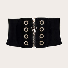 Women Corset Wide Elastic Waist Belt Cinch Stretch Waistband