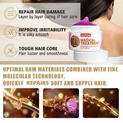 60g Keratin Repair Hair Mask Steam Repair Silky Perm Hair Care Cream