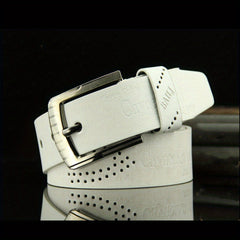 Men's Casual English Belt Youth Street Motorcycle Punk Belt