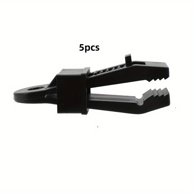 10pcs Outdoor Tent Wind Rope Clamp Camping Clip