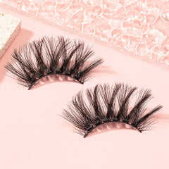 10 Pairs Fluffy 3D Mink False Eyelashes