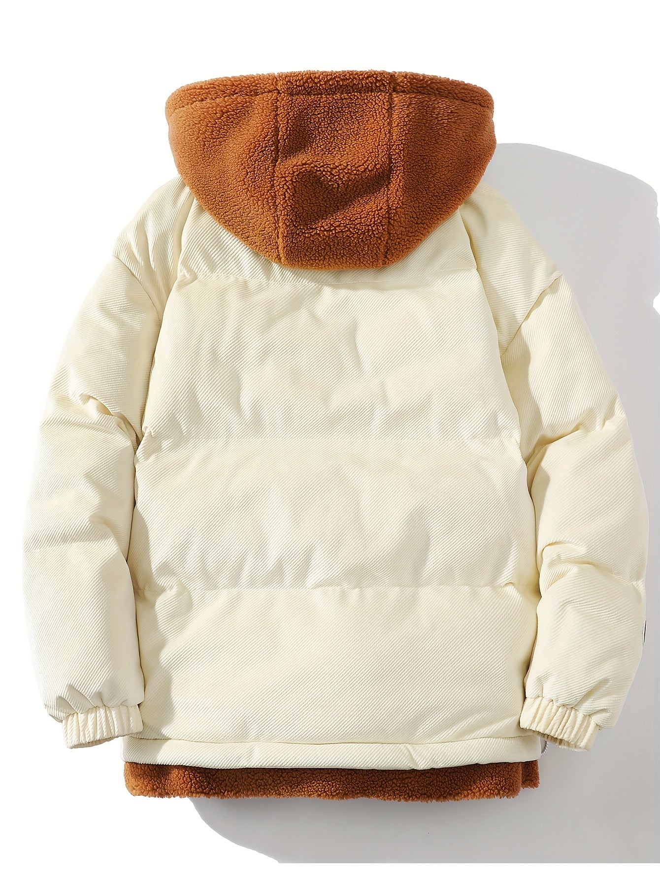 Men's Zip Up Hooded Jacket for Fall Winter