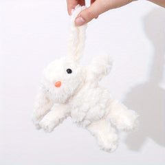 2pcs Lop Eared Bunny Plush Dolls Fluffy Rabbit with Expressive Eyes Soft Hanging