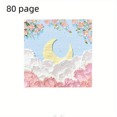 3D Landscape Painting Sticky Notes