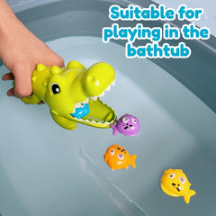 Kids Crocodile Bath Toy for Ages 18 Months +