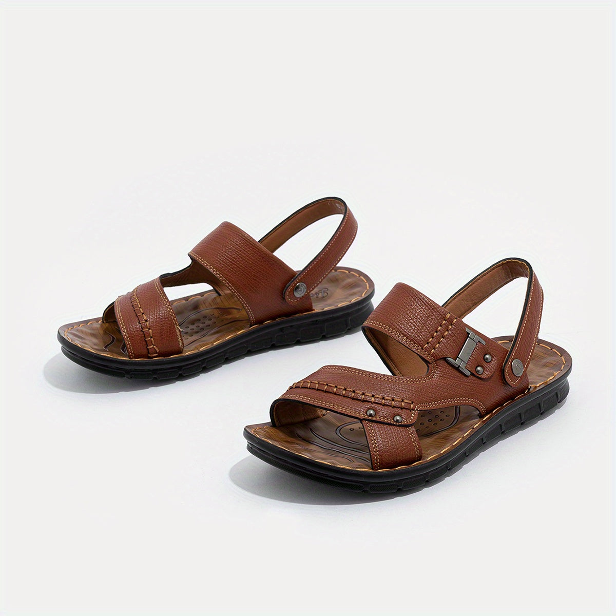 Men's Non Slip Sandals Wear resistant Comfy Beach Shoes Summer