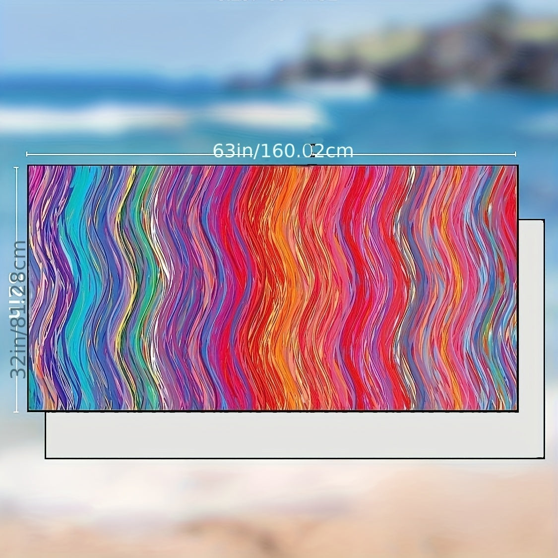 Microfiber Large Beach Towel Lightweight Absorbent Bath Towel