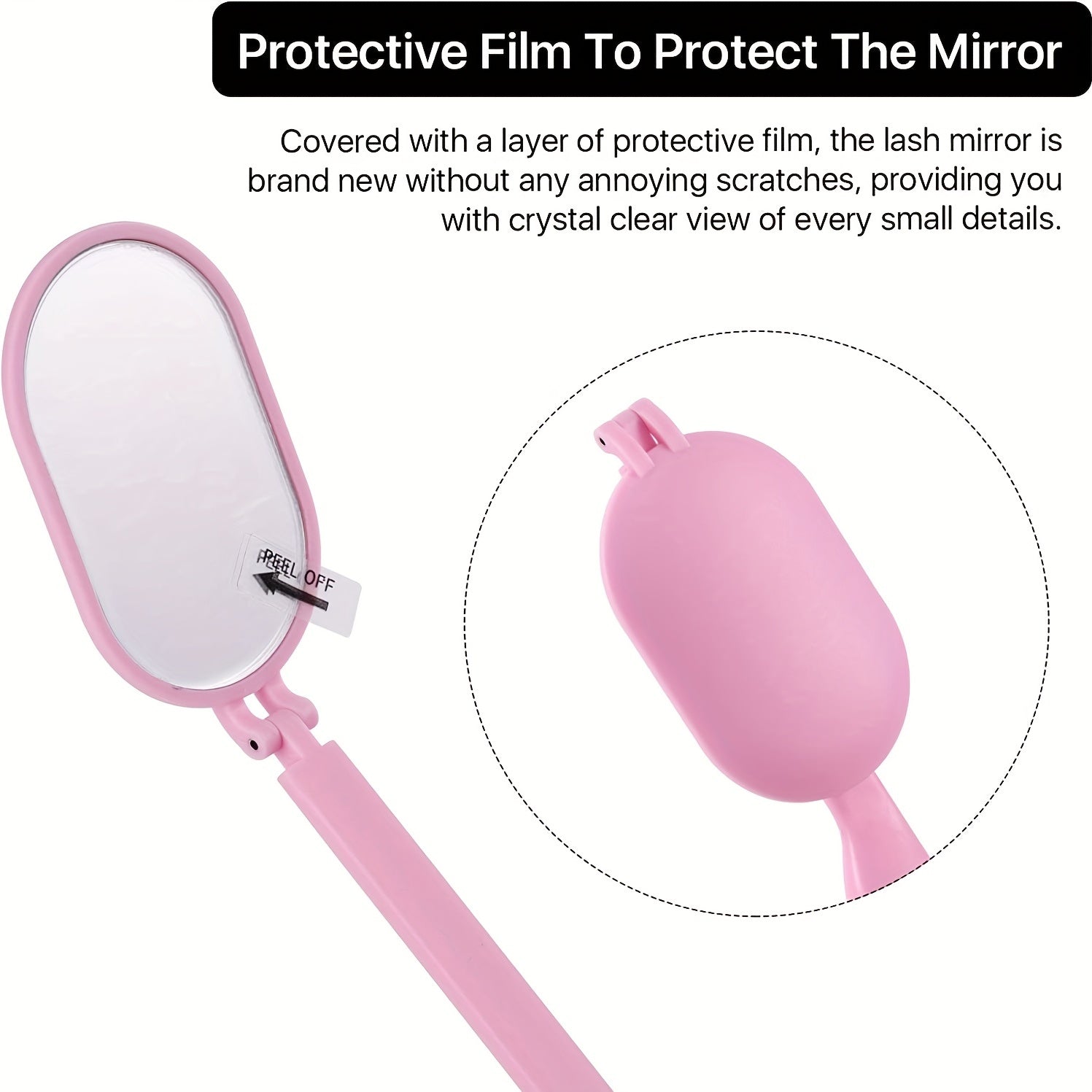 270 Degree Folding Lash Mirror for Extensions and Makeup