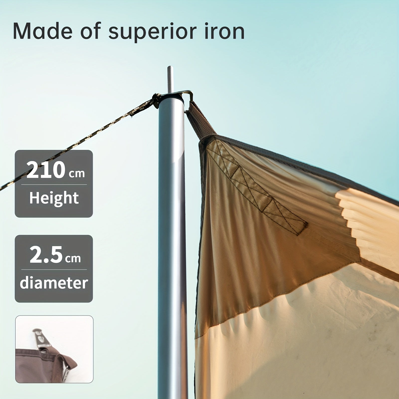 Waterproof Canopy Tent Awning for Camping - 4 Person