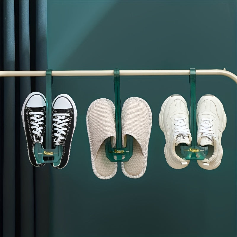 Home Drying Shoe Rack Windproof Hook Sun Shoe Dryer
