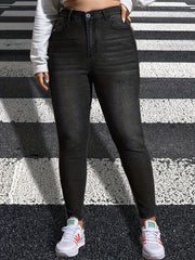  Casual Jeans Women's High Stretch Denim