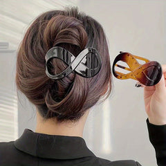 2pcs Acrylic Hair Claw Matte Hair Barrettes Women Girls Hair Accessories