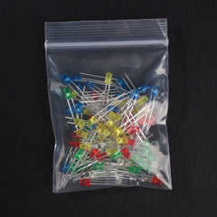100pcs LED Diode F3 Bright 3MM Red Yellow Green LEDs Kit