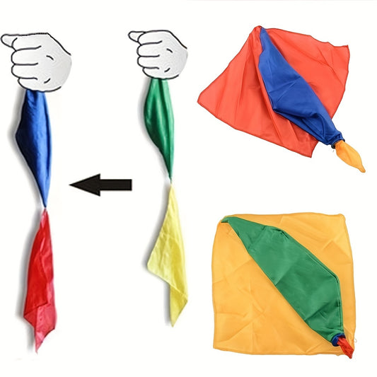 Color Changing Magic Scarf for Kids & Adults - Great Magician Gift