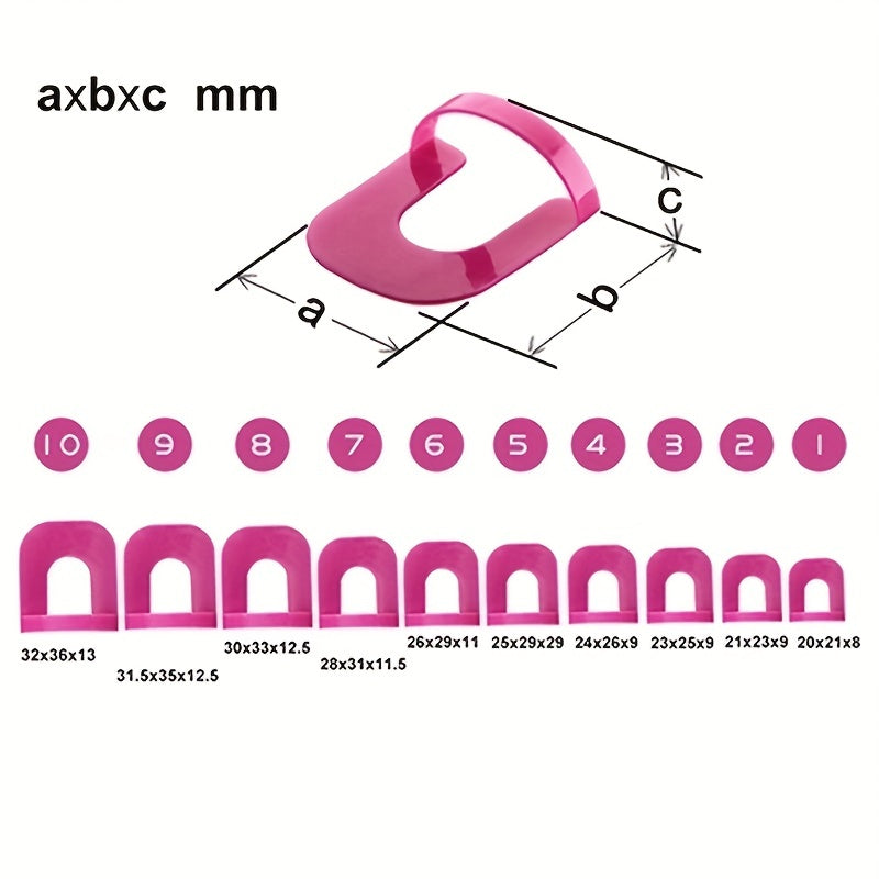 26pcs Reusable Nail Polish Moulds Anti-fouling Protection Tools
