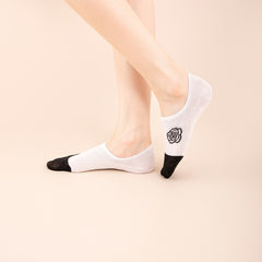 10 Pairs Floral Print Ankle Socks Women's Stockings Hosiery