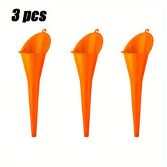 Long Rod Funnel Gasoline Refueling Tool Splash-proof Plastic Funnel